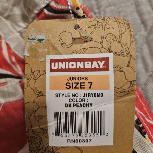 NWT Unionbay Hawaiian Print Shorts - Picture 3 of 5